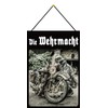 Blechschild With Cord 30 x 20 cm Die Wehrmacht am