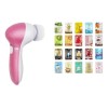 Cepillo Facial Exfoliante Spa + 20 Mascarillas Hidratantes