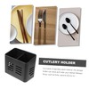 FUNOMOCYA Stainless Steel Chopstick Holder and Cutlery Organizer Capacity Utensil