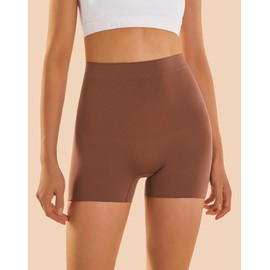 INNERSY Women's Tummy Control Shapewear Anti Chafing Slip Shorts for Under Dresses 3-Pack(Dark,X-Large)