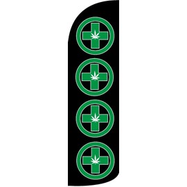 Dispensary King Flag (Hardware Not Included)