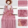10 Pack Dusty Rose Table Runner 10Ft Cheesecloth Table Runner