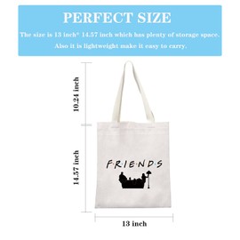 I'll Be There For You Shopping Tote Bag For Fans Friendship Gift (Be There for You Shopping CA)