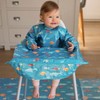 Bibetta Wipeezee Premium Baby Weaning Bibs With Sleeves For 6