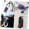 CIYODO 2 pcs Stethoscope Holder Clip Portable Leather Stethoscope Case