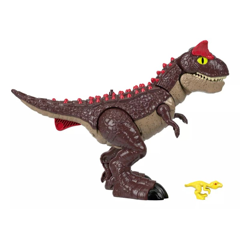 Imaginext Jurassic World Dinosaurio Carnotaurus Modo Defensa
