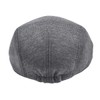 FEINION 2 Pack Men Cotton Newsboy Cap Soft Fit Cabbie