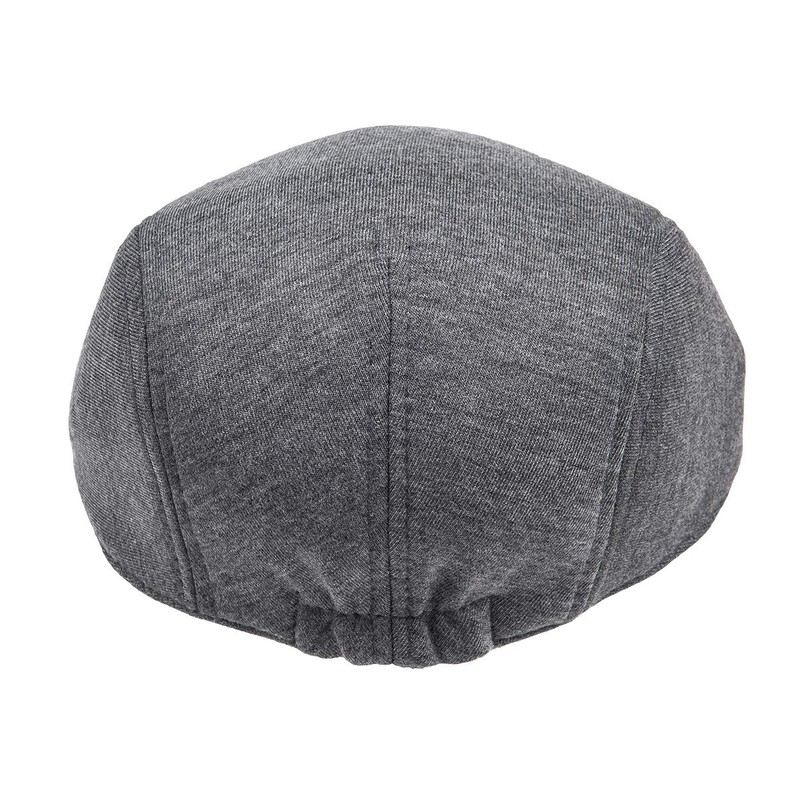 FEINION 2 Pack Men Cotton Newsboy Cap Soft Fit Cabbie