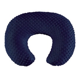 ANHEBEIBEI Nursing Pillow for Bottle and Breastfeeding, Ergonomic Comfort Nursing Essentials for Mom and Baby, Feeding Support Pillow with Removable Cover, Easier and Healthier Nursing (Dark Blue)