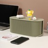 Cable Organizer Box Large Capacity Durable ABS Detachable Cover Insulated