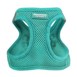 Downtown Pet Supply - Arnés ajustable para perro con chaleco acolchado, fácil de poner en perros pequeños, medianos y grandes (azul bermudas, XXS)