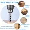 JONMON Forstner Drill Bits - 5Pcs Carbide Wood Hinge Hole