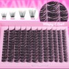 Yawamica Wispy Lash Clusters C Curl Individual Lashes DIY Cluster