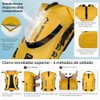 MARCHWAY Mochila impermeable para senderismo, kayak (amarillo, 30 L)