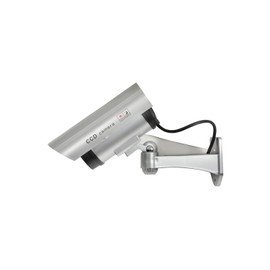 ShaniTech Dummy Bullet CCTV Security Camera with Flashing LED Indoor Outdoor Fake Camera