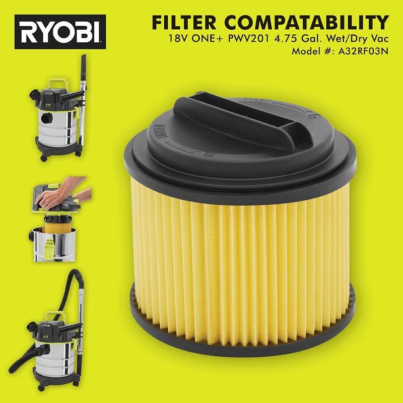 Pacroban ONE+ 18V Cordless 4.75 Gallon Wet/Dry Vacuum (Tool Only)