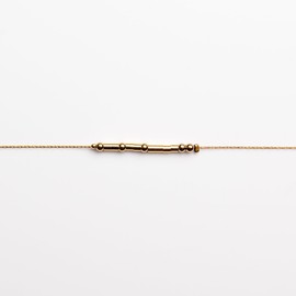 Christian 18K Gold Morse Code Bracelet for Her | Minimalist Bible Verse Jewelry for Women | Ladies Religious Dainty Gold Beaded Jewellery with Inspirational Words of Encouragement | Encouragement