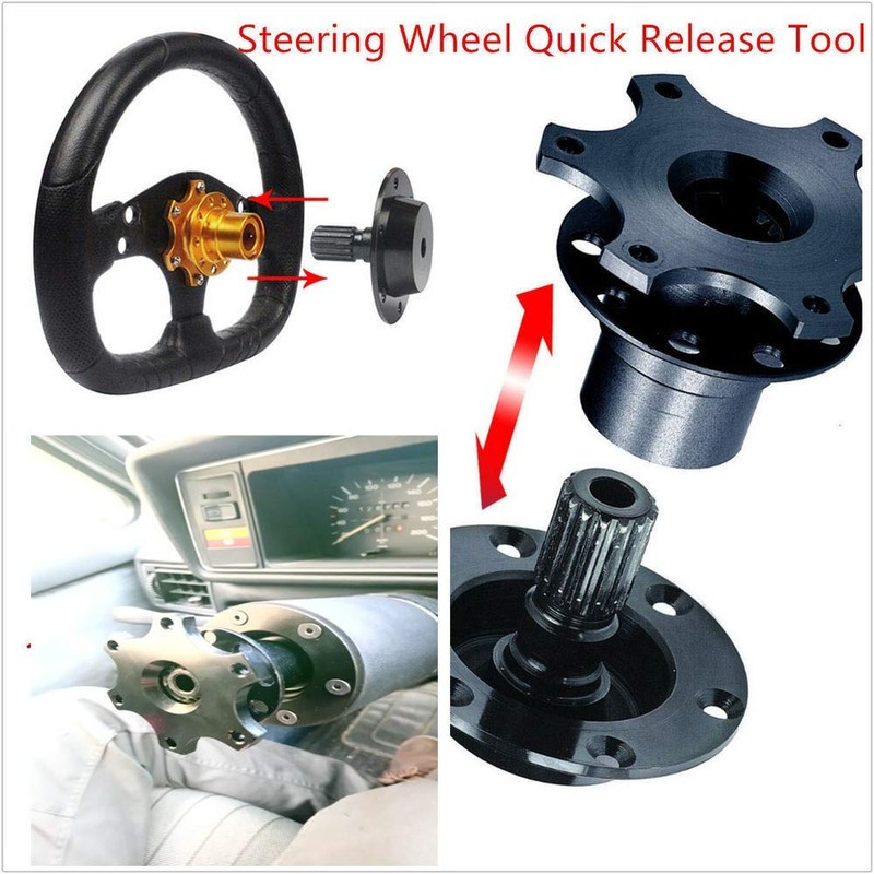 Car Steering Wheel Quick Release Hub Universal Racing/Rallye/Motorsport Boss Hub