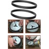 (4 Pack) Replacement Portabands 45-69-0010 Blade Pulley Wheel Tire for