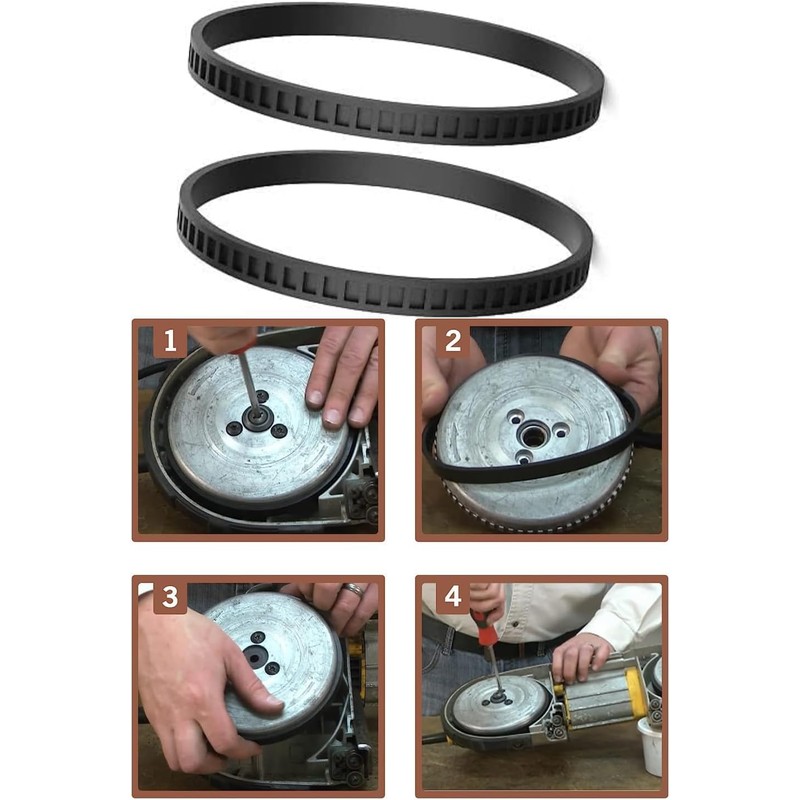 (4 Pack) Replacement Portabands 45-69-0010 Blade Pulley Wheel Tire for