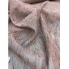 EXQUISITE QUALITY SILK TISSUE PLEATED/ CRUSHED - BLACK/ COPPER!!!