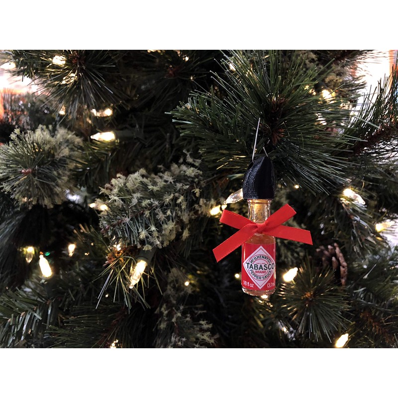 Tabasco Christmas Tree Ornament