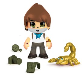 Pinypon Action Wild Rescue Boat, Included 1 Figure, Recommended for Children from 4 Years (Famosa 700016340)