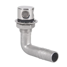 Stainless Steel 90° Elbow Boat Fuel Gas Tank Vent for 5/8" (16mm) I.D. Hose