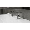 Central Brass 0239-P Single Handle Basin Faucet in Chrome