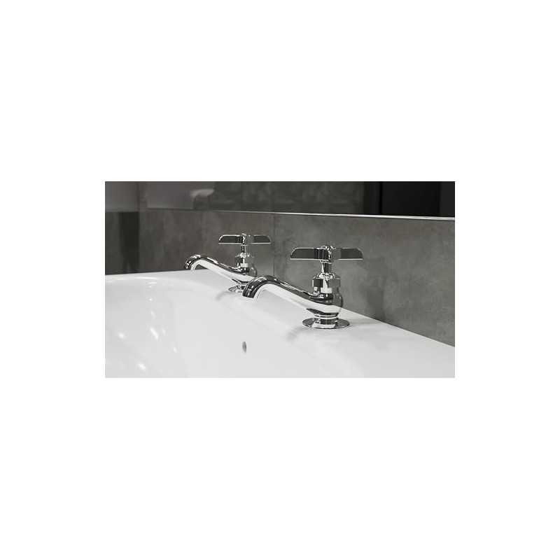 Central Brass 0239-P Single Handle Basin Faucet in Chrome