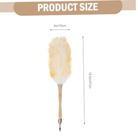 PACKOVE Household Wool Dust Sweeper for Sofa and Car Portable Handheld Electrostatic Duster Ergonomic Design for Efficient Cleaning of Furniture Electronics and Hard to Reach Spaces