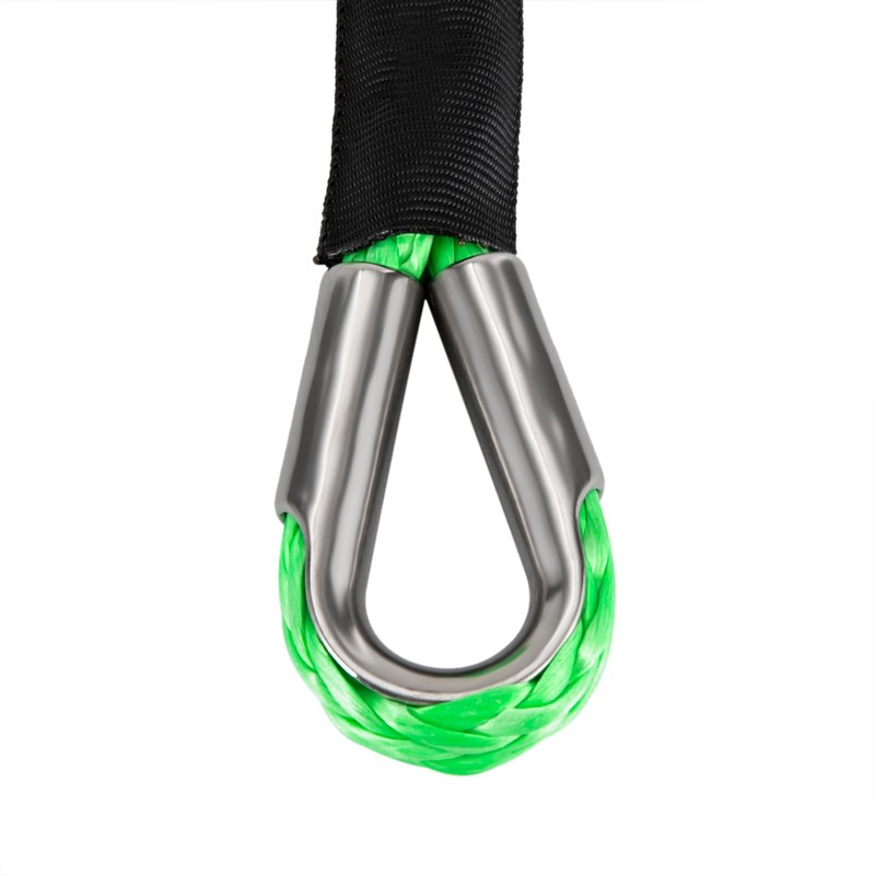 YIYIBYUS 3/8" x 100' Synthetic Winch Rope, Winch Cable Replace