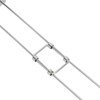 195‑345mm RV Shower Corner Storage Bar Stainless Steel Adjustable Bathroom