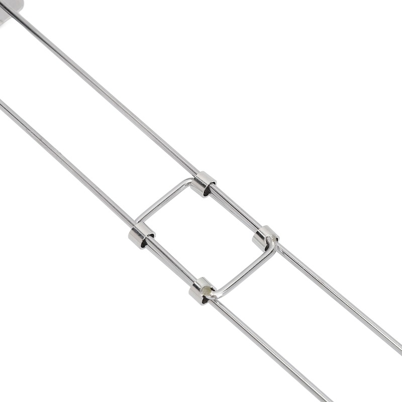 195‑345mm RV Shower Corner Storage Bar Stainless Steel Adjustable Bathroom