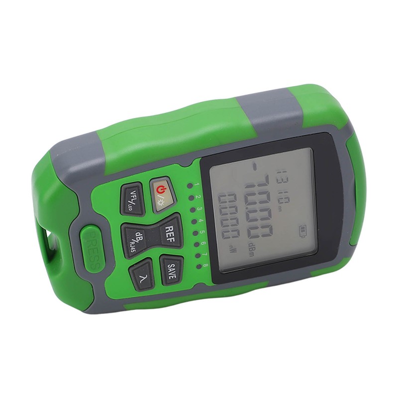 Optical Fiber Power Meter Optic Cable Tester ‑70~+10dbm Digital Display