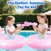 AMZFAVOR Inflatable Pool Floats Toys with Water Gun, Mermaid Tail