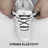 NDTEZUGT 3 Pairs Elastic No Tie Shoe Laces, Stretch Round