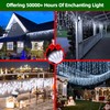 504 LED Christmas Lights with 112 Drops, 50ft 12 Modes