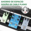 Cables de parche para guitarra de 6 pulgadas, paquete de