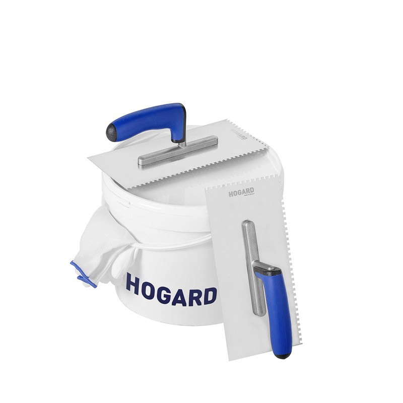 Hogard premium smoothing trowel, rust-proof, professional smoothing disc with stainless