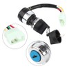 Ignition Switch, 5-Wire 5-Pin Ignition Key Switch Start Lock for