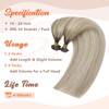 Sunny Hair Blonde U Tip Hair Extensions 22inch Utip Hair
