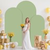MODFUNS Sage Green Arch Cover 6&6.6&7.2ft Spandex Arch Backdrop Cover