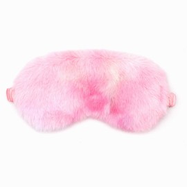 ALLY-MAGIC Plush Sleeping Eye Mask Soft Fluffy Eye Mask for Sleeping, Novelty Eyeshade Travel Eye Cover for Women Men Girls Kids Y6-XCYZ (Light Colour)