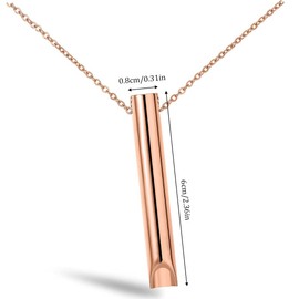 Shengruili Stress Relief Necklace, Meditation Breathing Necklace, Stress Relief Mindful Breathing Necklace, Anxiety Relief Necklace, Mindful Breathing Necklace, Pendant for Breathing Exercises for