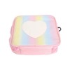 Lunch Bag Small Lunch Box Gradient Pink Reusable Leakage Proof