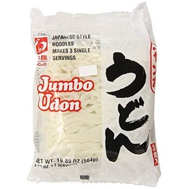 Myojo Jumbo Udon Noodles, No Soup, 19.89 Ounce (Pack of 4)
