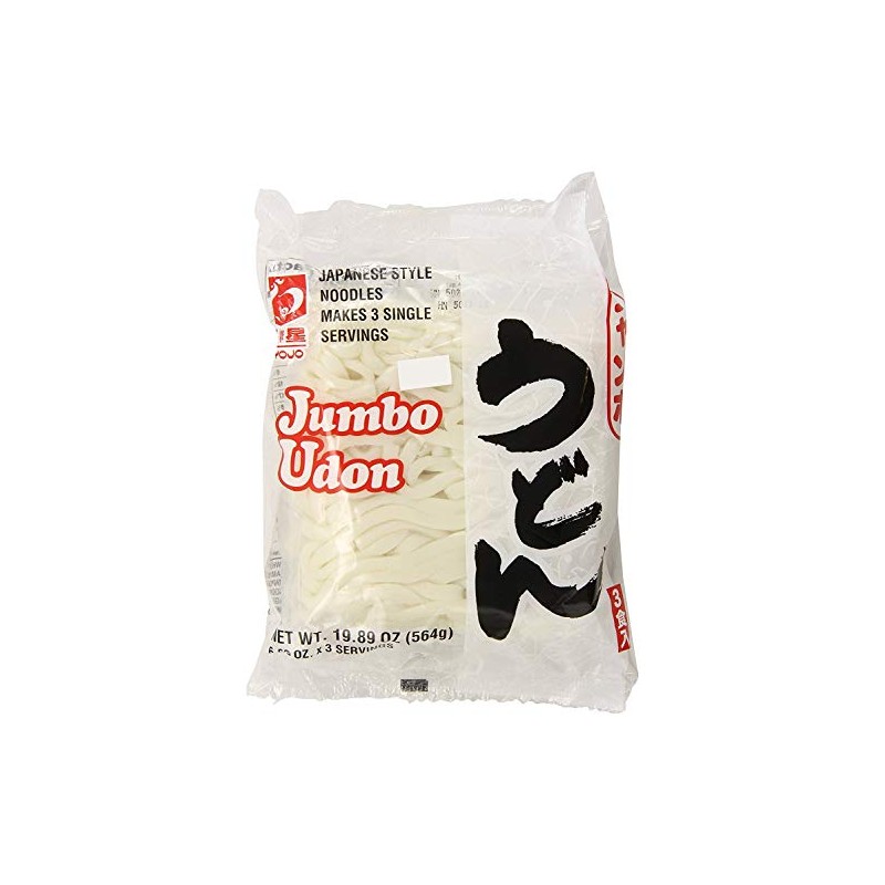 Myojo Jumbo Udon Noodles, No Soup, 19.89 Ounce (Pack of