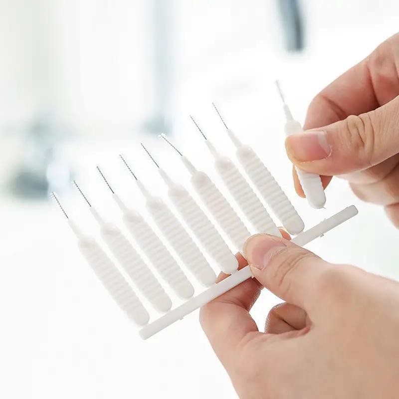 10pcs/set Shower Nozzle Cleaning Brush, Multifunctional Shower Head Crevice Cleaning
