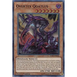 Overtex Qoatlus - EXFO-EN036 - Super Rare - 1st Edition
